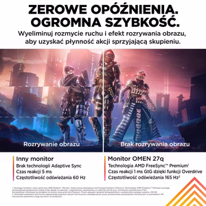 OMEN by HP 27-tolline QHD 165Hz mängumonitor - OMEN 27q