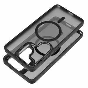 Case for Samsung A57 Forcell F-Protect Shadow Stand Premium compatible with MagSafe black