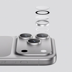 AmazingThing Lens Glass jaoks iPhone 17 Pro / Pro Max with Must Aluminum Raamiga