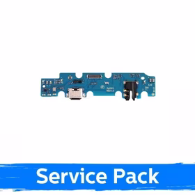 Charging Port Ühildub Samsung T225 Tab A7 Lite Koos Flex / Plata (Service Pack)