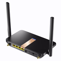 Cudy LT500D juhtmevaba ruuter Fast Ethernet kahe sagedusega (2.4 GHz / 5 GHz) 4G must