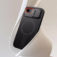 Tech-Protect Kevlar Aura MagSafe Ümbris jaoks iPhone 16e - Must