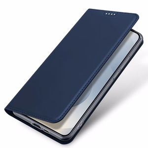 DUX DUCIS wallet case SKIN PRO jaoks SAMSUNG S25 Edge sinine
