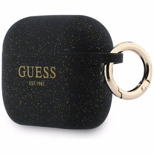 Guess Silikoon Glitter Ring Ümbris for AirPods Pro 3 - must