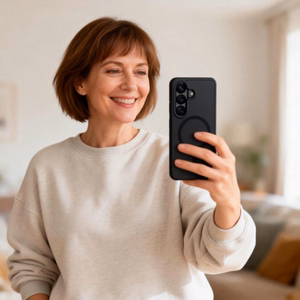 Tech-Protect Magmat MagSafe Ümbris for Samsung Galaxy S26 - must