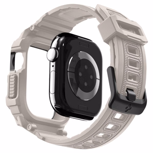 SPIGEN RUGGED ARMOR ümbris ”PRO” V2 APPLE WATCH 10 / 11 (42 MM) DUNE BEIGE