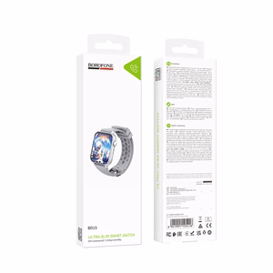 Borofone Smartwatch BD15 hõbedane