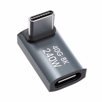 Wozinsky WPKF-01 USB-C - USB-C 40Gb/s 240W 8K OTG Angled Adapter - hall