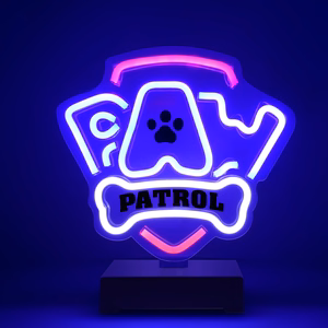 Neon LED on a alus Paw Patrol - Logo OW-120146