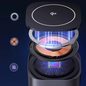 Ugreen W702 3in1 induktsioonlaadija MagSafe / Qi2 ja USB-C telefonile / kõrvaklappidele must