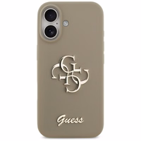 GUESS ümbris jaoks IPHONE 17 GUHCP17SSC4GSMW (Silicone W/ Big 4G Script) brown