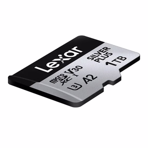 Карта памяти Lexar High-Performance Silver Plus microSDXC 1 ТБ + адаптер