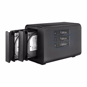 TERRAMASTER D5 Hybrid 5-kettapesaga DAS-korpus