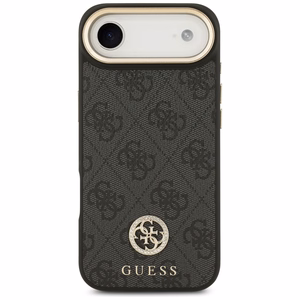 GUESS ümbris jaoks IPHONE 17 Air compatible with MagSafe GUHMP17MP4GRMDEK (PU W/ 4G Strass Logo) must