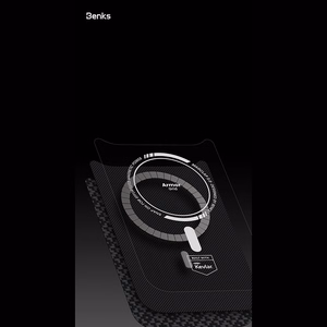 Must Benks Magnetic Armor Pro Armor Grid 600D kevlari ja metallraamiga ümbris (C.K.FL.AP.BK.B072) mudelitele iPhone 18 Pro / iPhone 17 Pro Camera Controli nupuga