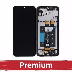 LCD ekraan ühilduv Samsung A146P A14 5G must raamiga OEM