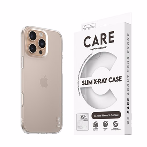 CARE by PanzerGlass X-Ray Soft Basic Ümbris iPhone 16 Pro Max 6.9" Clear/Läbipaistev 1444