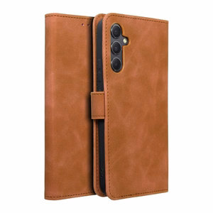 TENDER Book Ümbris jaoks SAMSUNG A34 5G brown