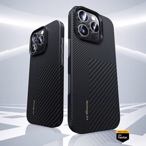 Benks Montage Magnetic Armor Air Kevlar Ümbris PC Frame 600D+1500D (MB65) jaoks Iphone 16 Pro must