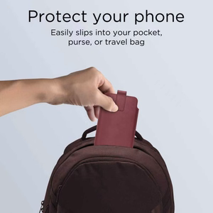 Tech-Protect SM65 ümbris jaoks 6.0-6.9" smartphones - burgundia