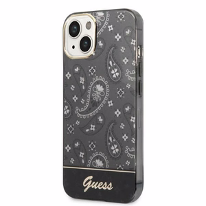 Guess GUHCP14MHGBNHK iPhone 14 Plus 6.7" black/black hardcase Bandana Paisley