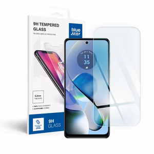Karastatud klaas to Motorola G54 sinine Star