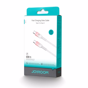 Kaabel USB-C USB-C Joyroom S-A42 60W 1.2m biały