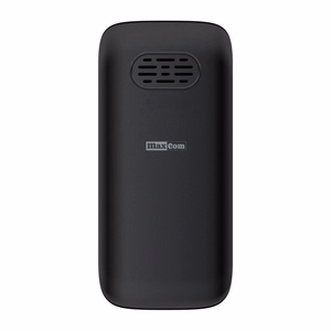 Maxcom MM 428 L GSM mobiiltelefon, must ja punane