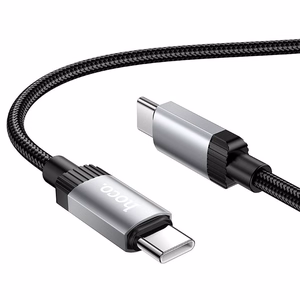 Kaabel USB C to USB C Hoco 3A 60W 1 m X117 must