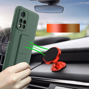 Wozinsky Kickstand Case силиконовый чехол с подставкой Xiaomi Redmi 10 красный