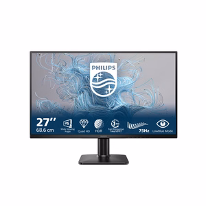 Philips 1000 series 27E2N1500L/00 monitor 68,6 cm (27") 2560 x 1440 pikslit Quad HD LED must