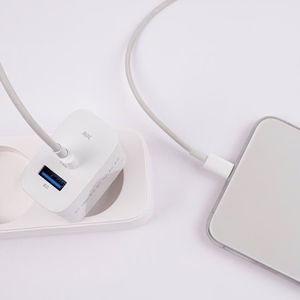 Forever TC-07-30AC PD QC laadija 1x USB-C 1x USB 30W valge