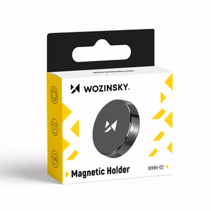 Wozinsky Self-Adhesive Magnetic Car Dashboard Mount Black (WMH-02)