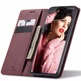 Spacecase rahakoti ümbris Galaxy A71 punane