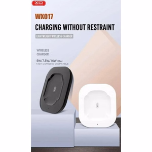 Juhtmevaba laadija XO WX017 must 10W (Airpods 2 / Airpods Pro jaoks)