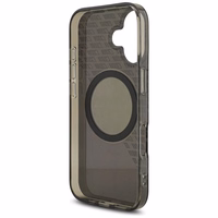 AMG Nauble Layer Läbipaistev Smocked MagSafe Ümbris jaoks iPhone 17 - Must