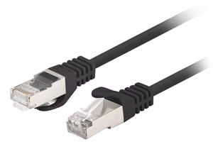 Lanberg patchcord cat.6 UTP 3m must Fluke testitud 10 tk