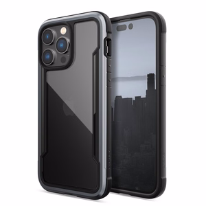 Raptic X-Doria Shield ümbris seadmele iPhone 14 Pro Max, tugevdatud, must