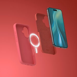 Etteri Silikoon Mag ümbris for iPhone 17 raspberry