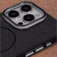 Glitter Thin Mag ümbris for iPhone 16e / 17e must