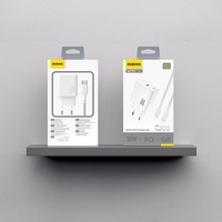 Dudao A27PCEU PD 30W GaN USB-C seinalaadija USB-C kaabliga - valge