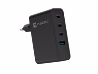 NATEC Ribera GaN laadija USB-C/A 100W