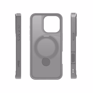 Etteri Matt Mag Ring Чехол для iPhone 16 Pro 6,3" серый