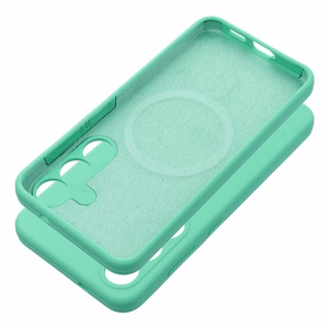 Ümbris SILICONE 2mm jaoks SAMSUNG S26 compatible with MagSafe mint