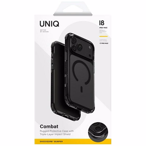 Uniq Combat Magclick Charging ümbris iPhone 18 Pro Max / 17 Pro Max – must