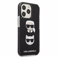Karl Lagerfeld Karl&Choupette Head Ümbris jaoks iPhone 13 Pro Max - must
