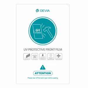Devia nutitelefoni UV-kile komplekt 0,19mm 20tk 6H nutitelefoni LCD lõikamismasinale