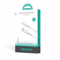Joyroom S-A59 Vibrant Series 3A USB-A - USB-C kaabel 1.2m - valge
