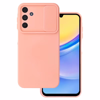 Camshield Soft jaoks Samsung Galaxy A15 4G/5G Salmon