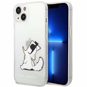 Karl Lagerfeld KLHCP14MCFNRC iPhone 14 Plus 6.7 "hardcase clear / transparent Choupette Fun